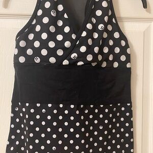 Lulu White Polka Dot Top - 6